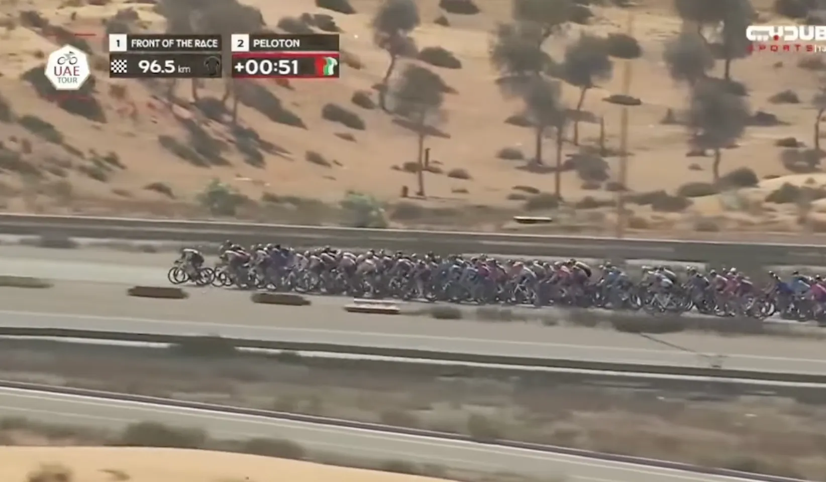 EN DIRECTO | Etapa 3 UAE Tour 2025: ¡Nos acercamos a las faldas del Jebel Jais con el pelotón enfilado!