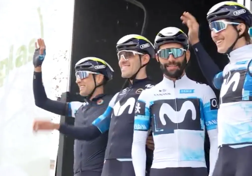 Fernando Gaviria, el único punto negro de Movistar Team en el inicio de 2025