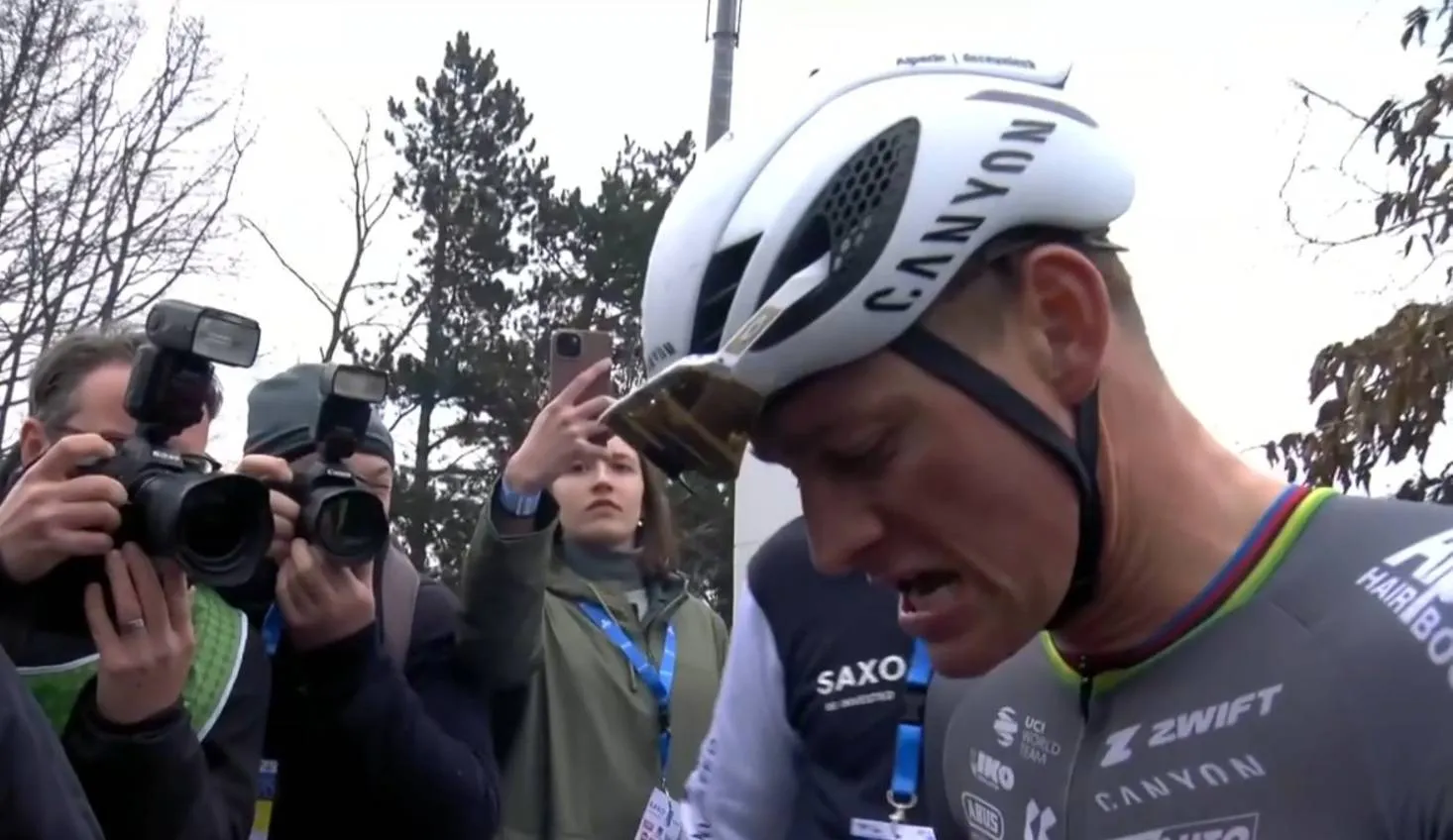 Mathieu van der Poel, sobre el próximo Tour de Flandes: "Para ganar a Tadej Pogacar tendré que..."