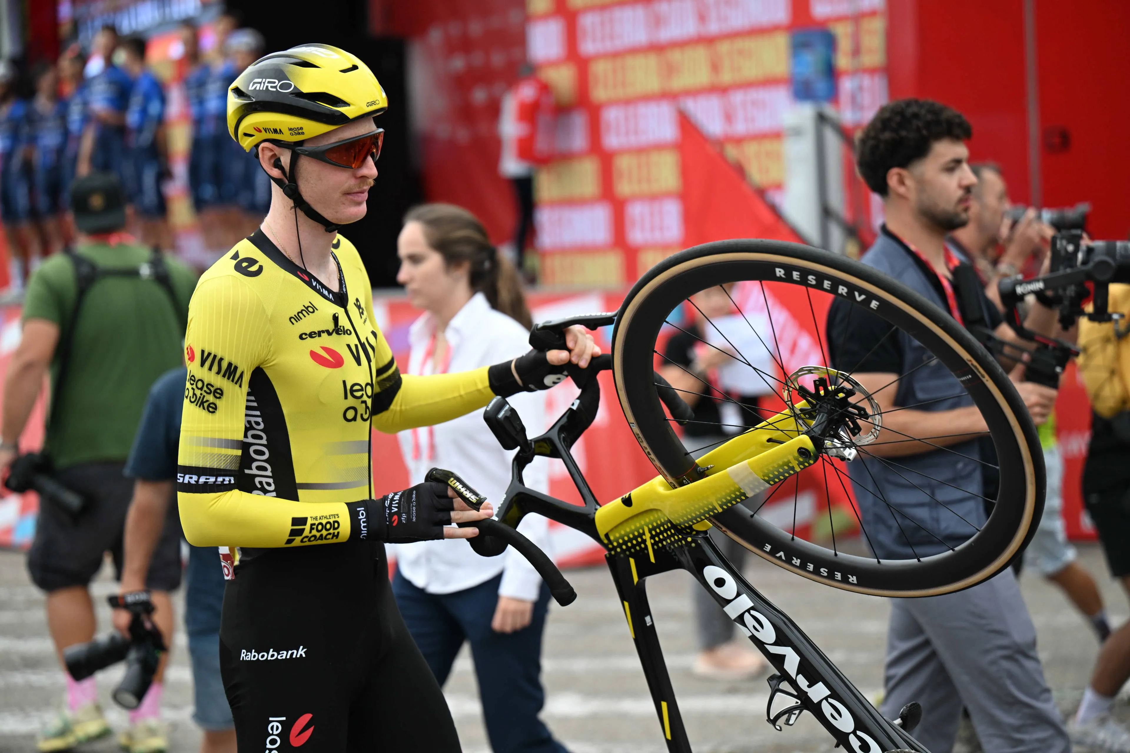 Matteo Jorgenson, ciclista de Visma - Lease a Bike