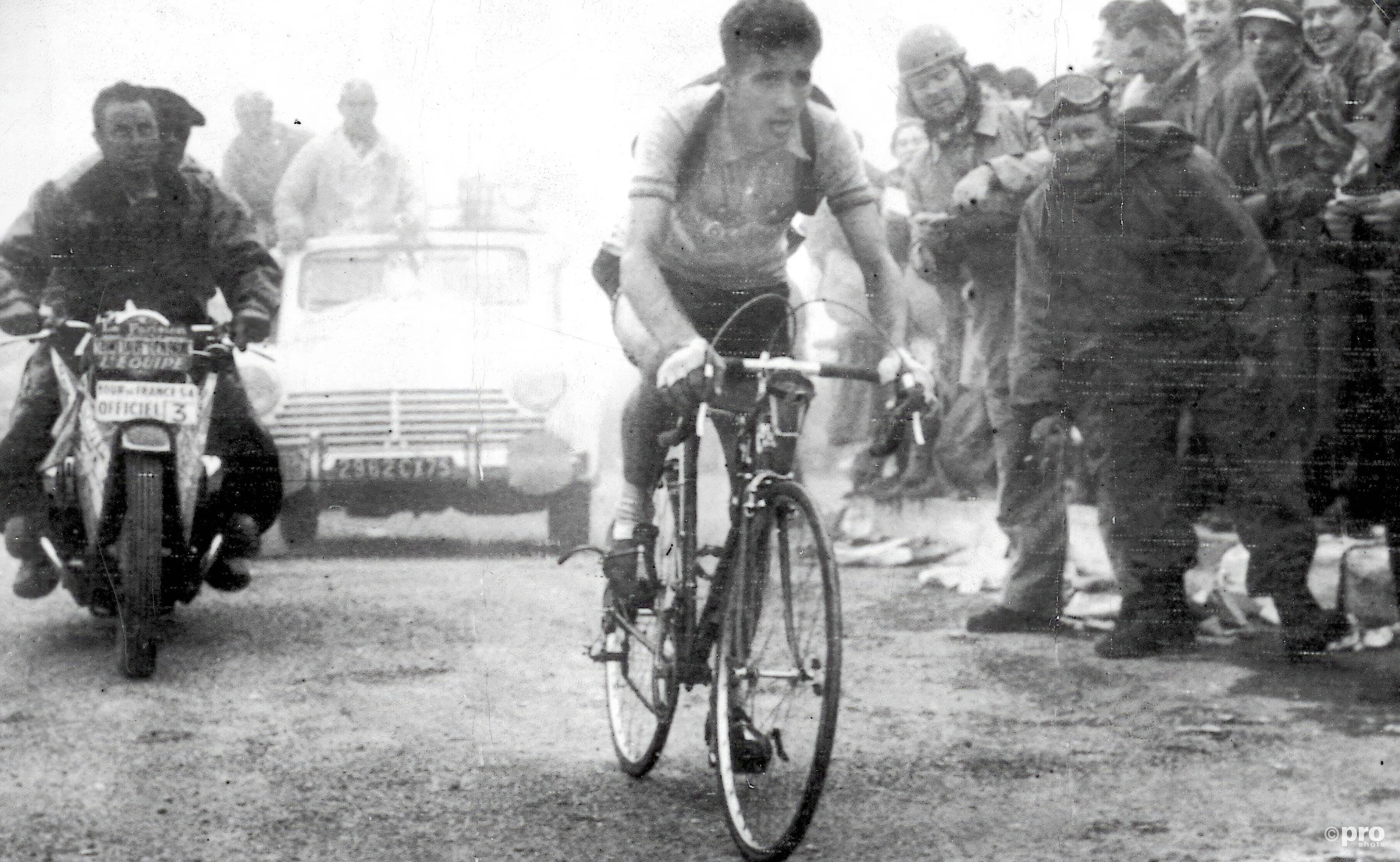 Federico Martín Bahamontes, en la Volta a Catalunya 1953