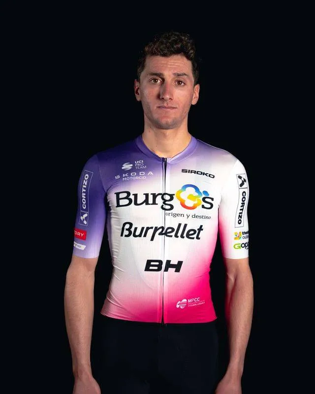 Maillot del Burgos Burpellet BH para la temporada 2026