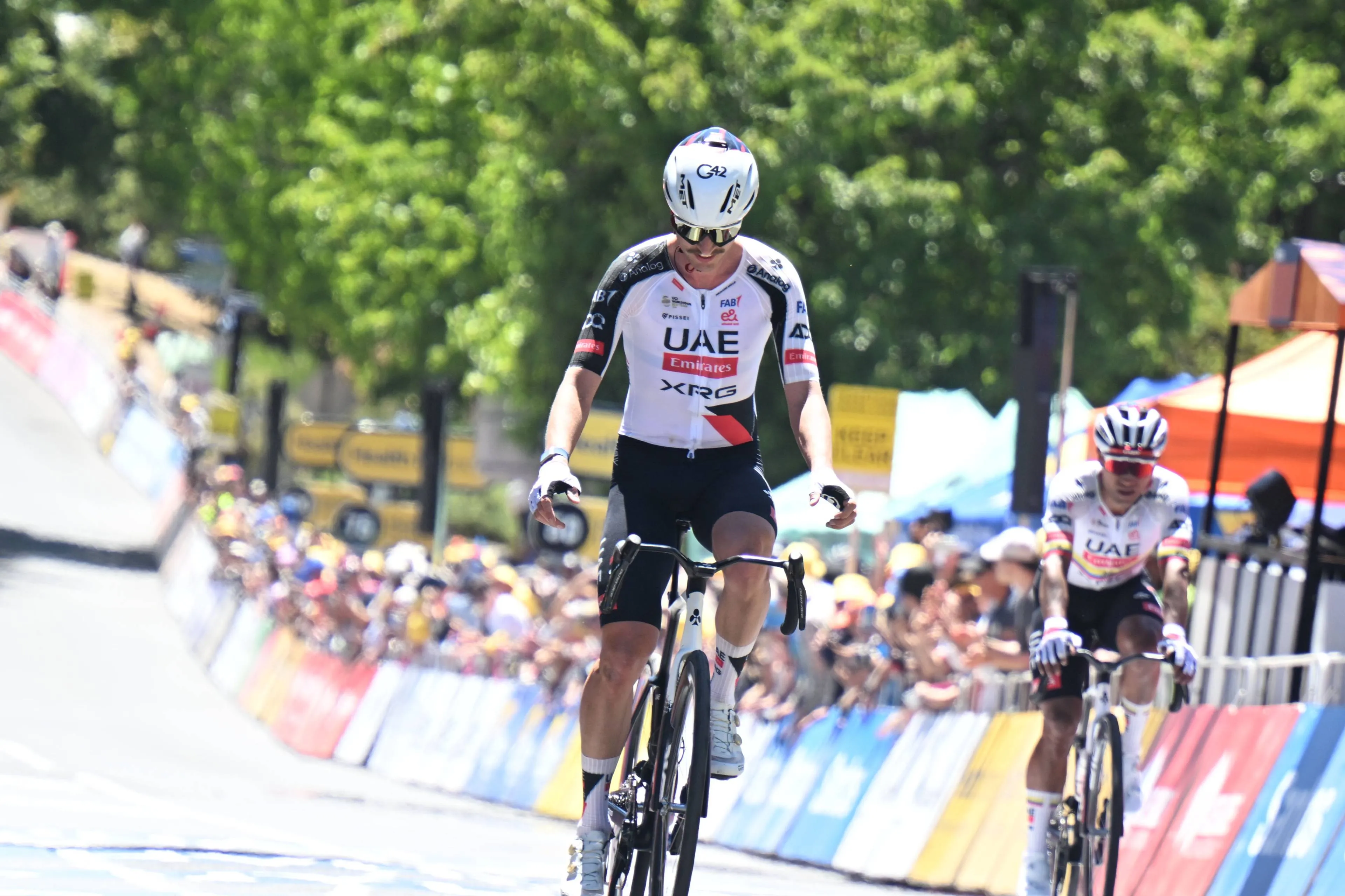 Jai Vine, ganador en el Sacaorchos en el Tour Down Under