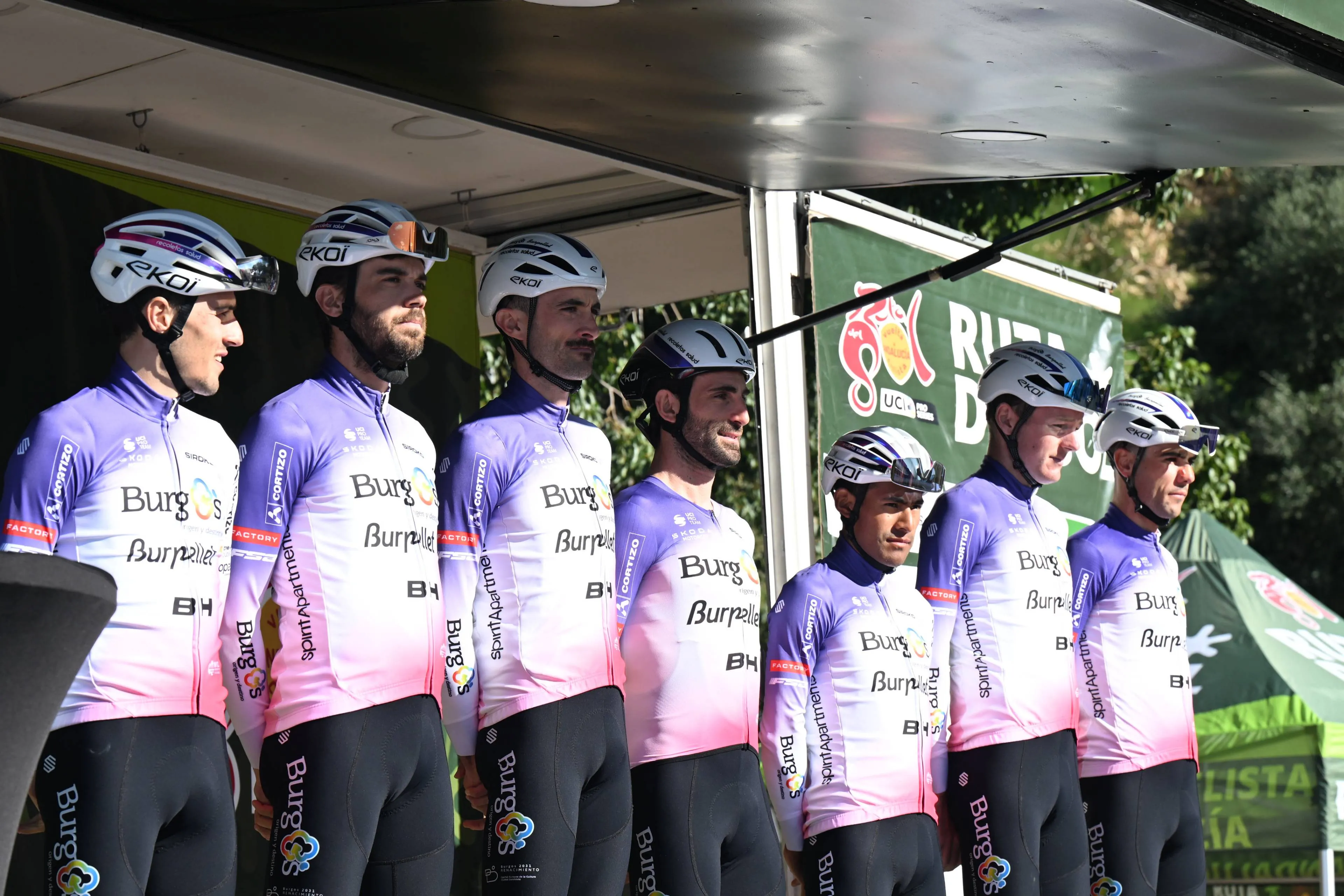 El Burgos, equipo español ciclista consolidado