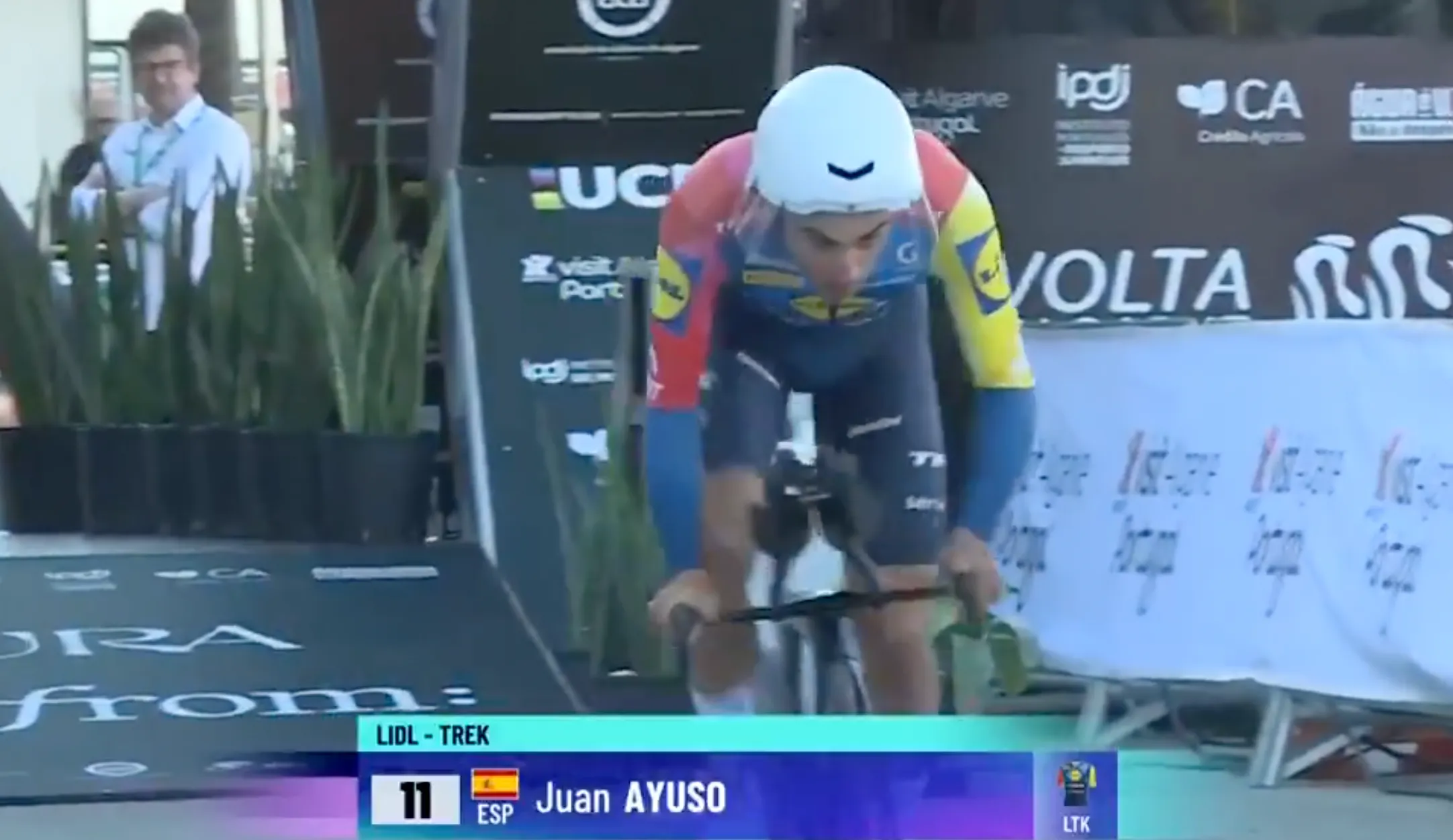 Juan Ayuso, ciclista de Lidl-Trek