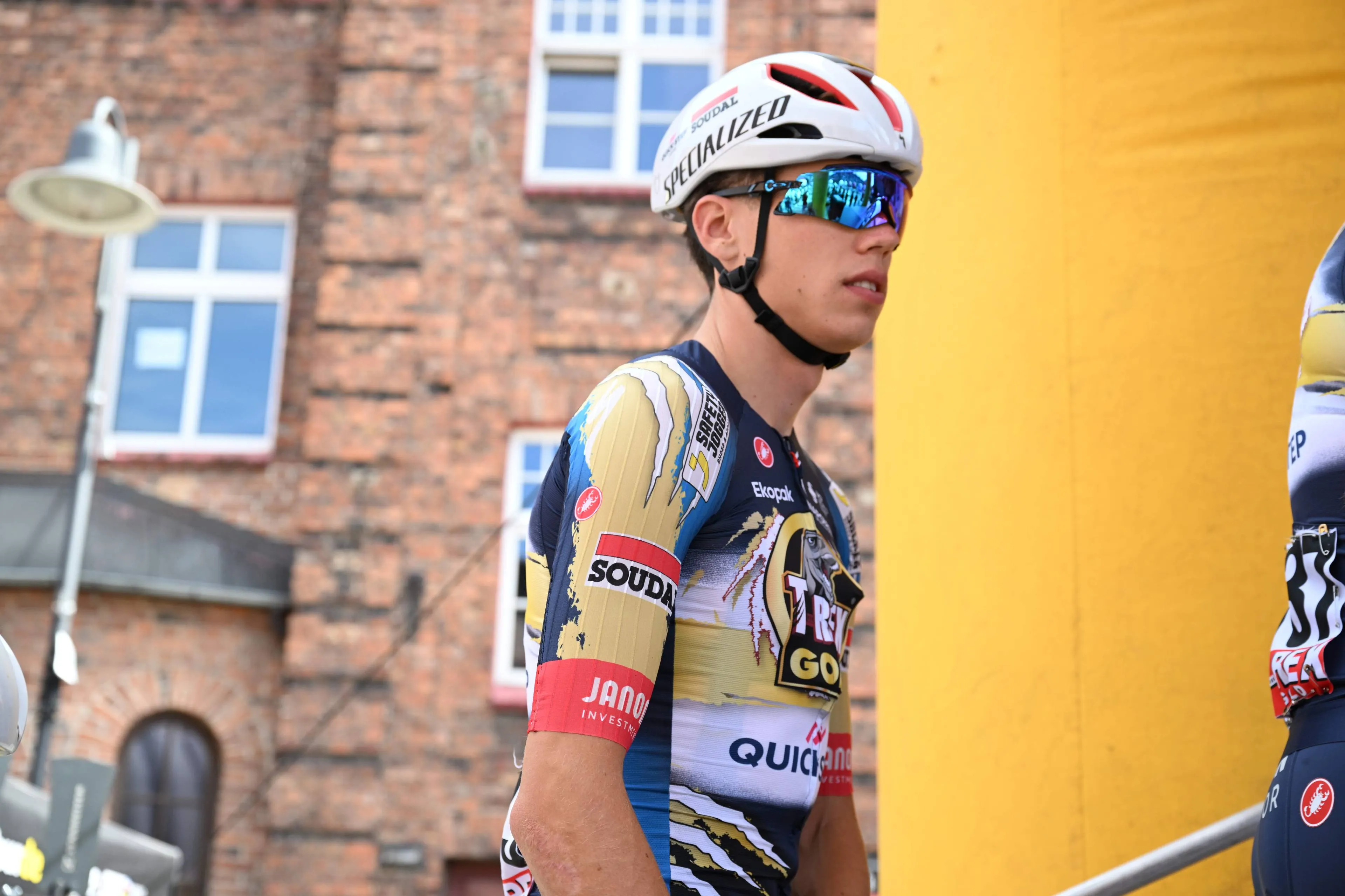 Paul Magnier en acción con Soudal - Quick-Step durante la temporada 2025