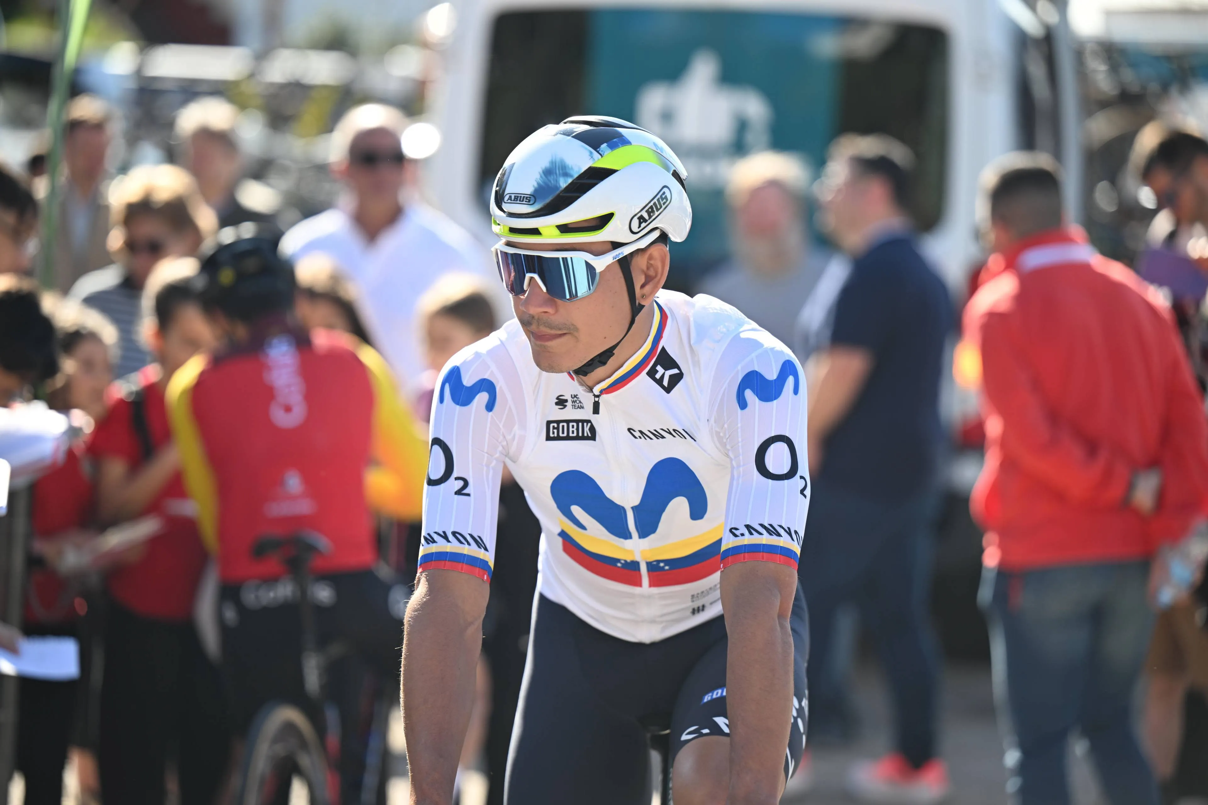 Orluis Aular, en la Vuelta a Andalucía 2026