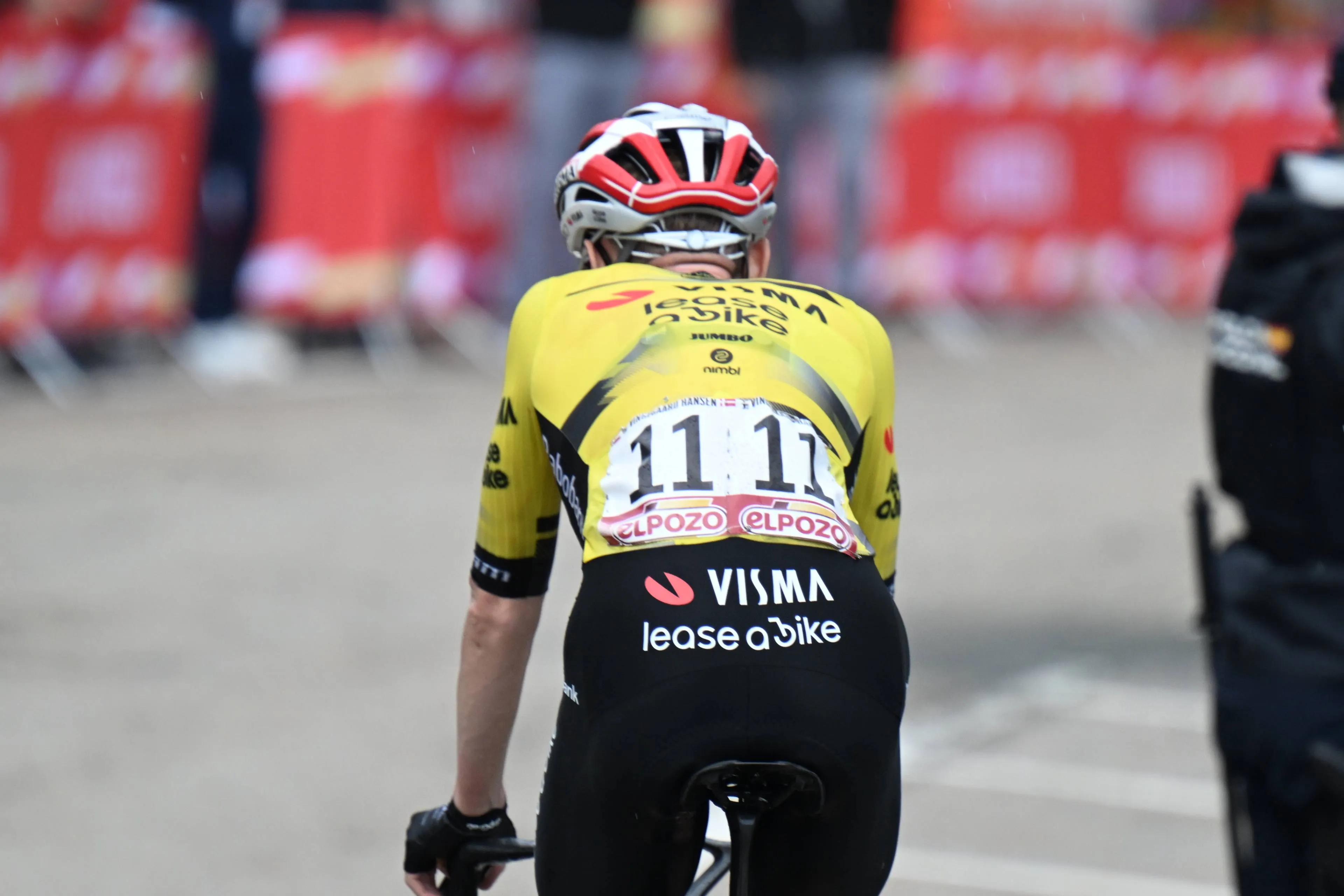 Jonas Vingegaard, en la temporada 2025 con Visma - Lease a Bike