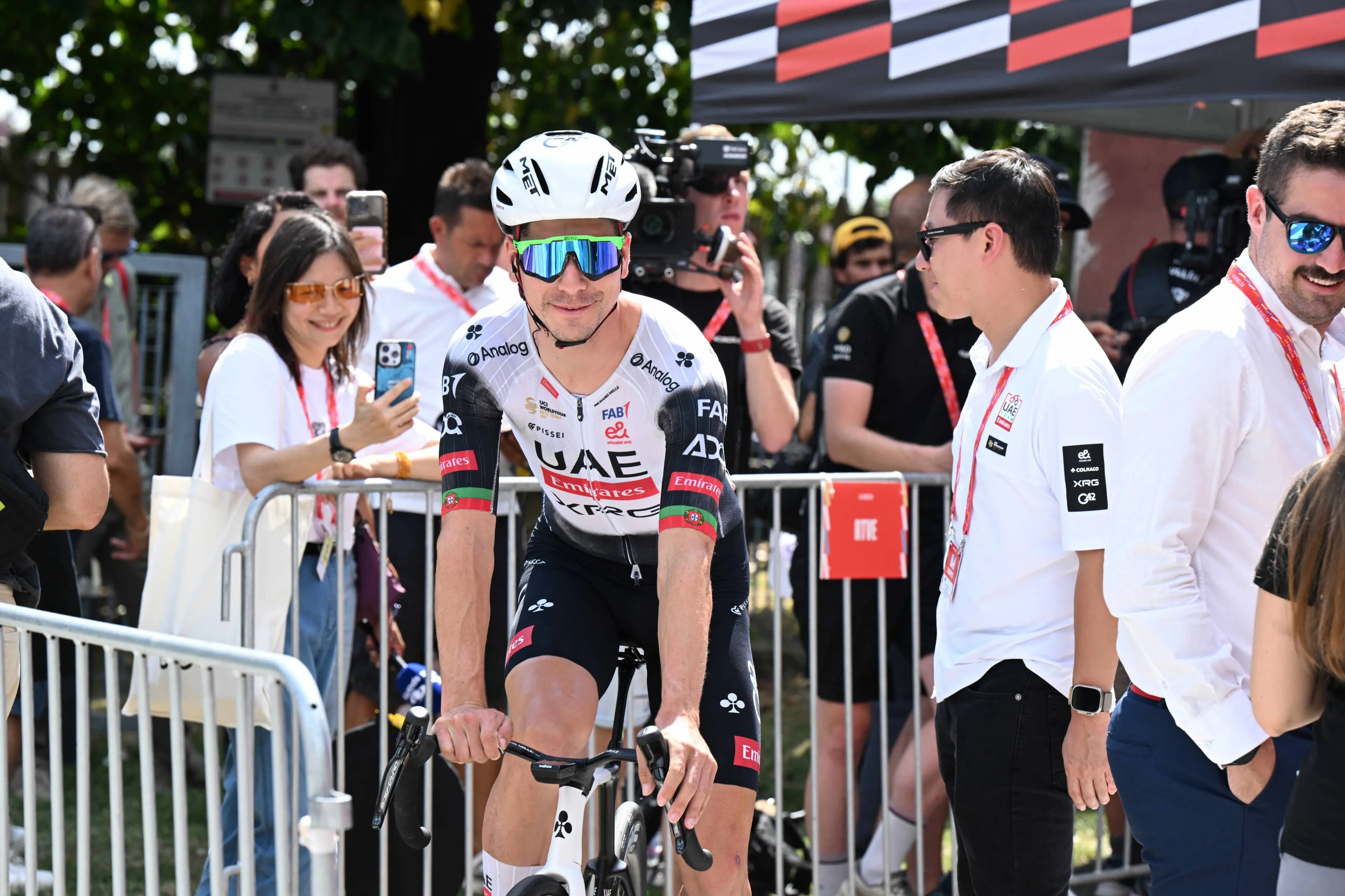 Joao Almeida, estrella de UAE Team Emirates XRG.
