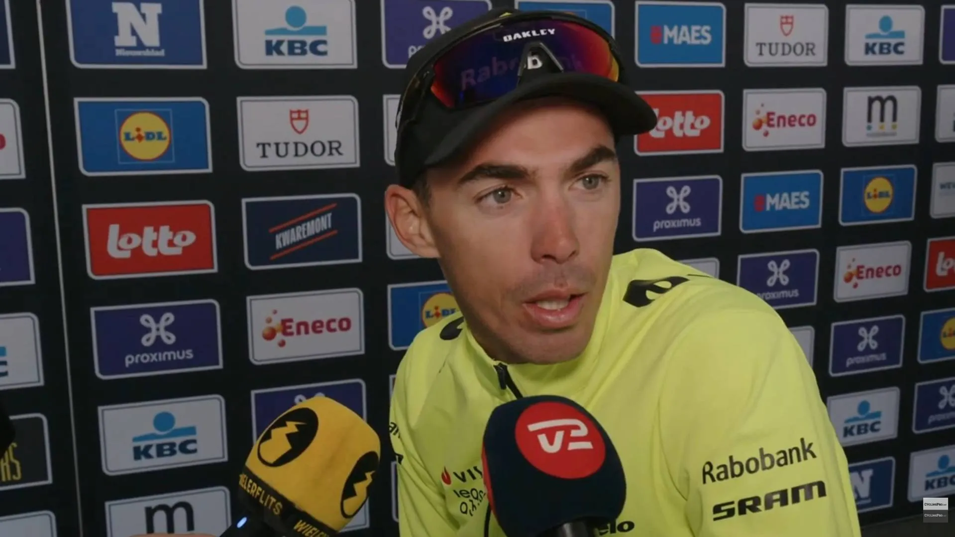 Christophe Laporte, en En los Campos de Flandes 2026.