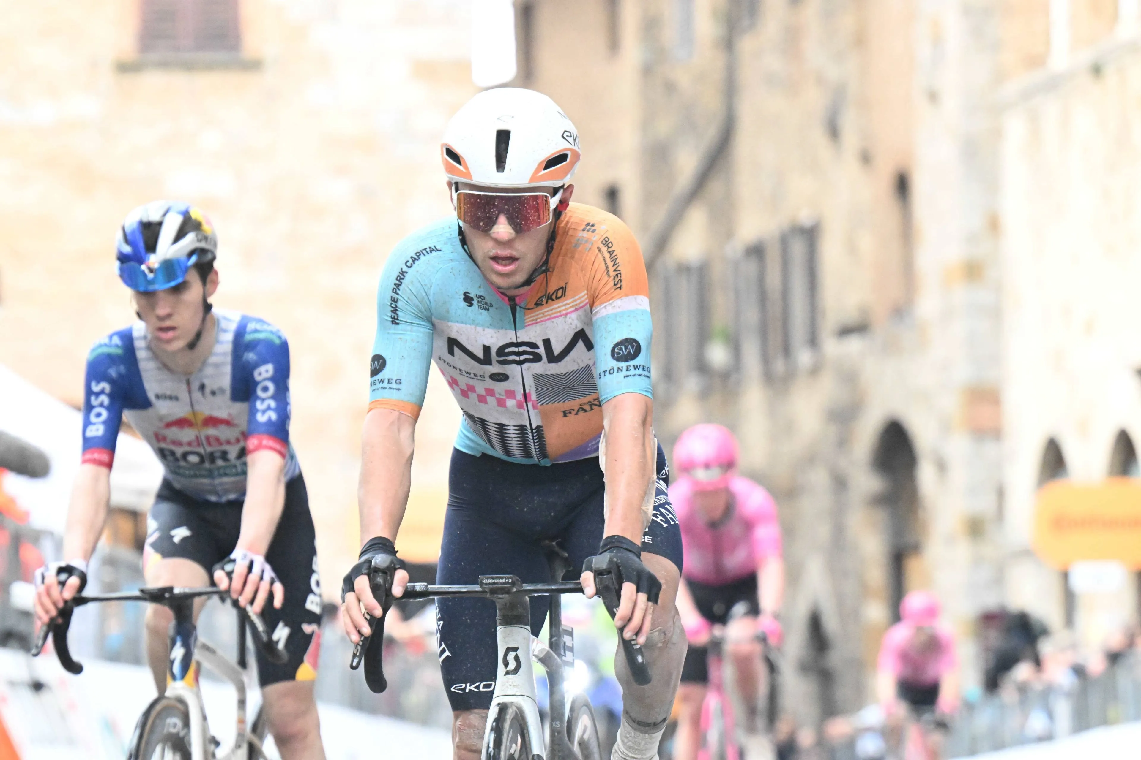 Corbin Strong, en la temporada 2026 con NSN Cycling Team.