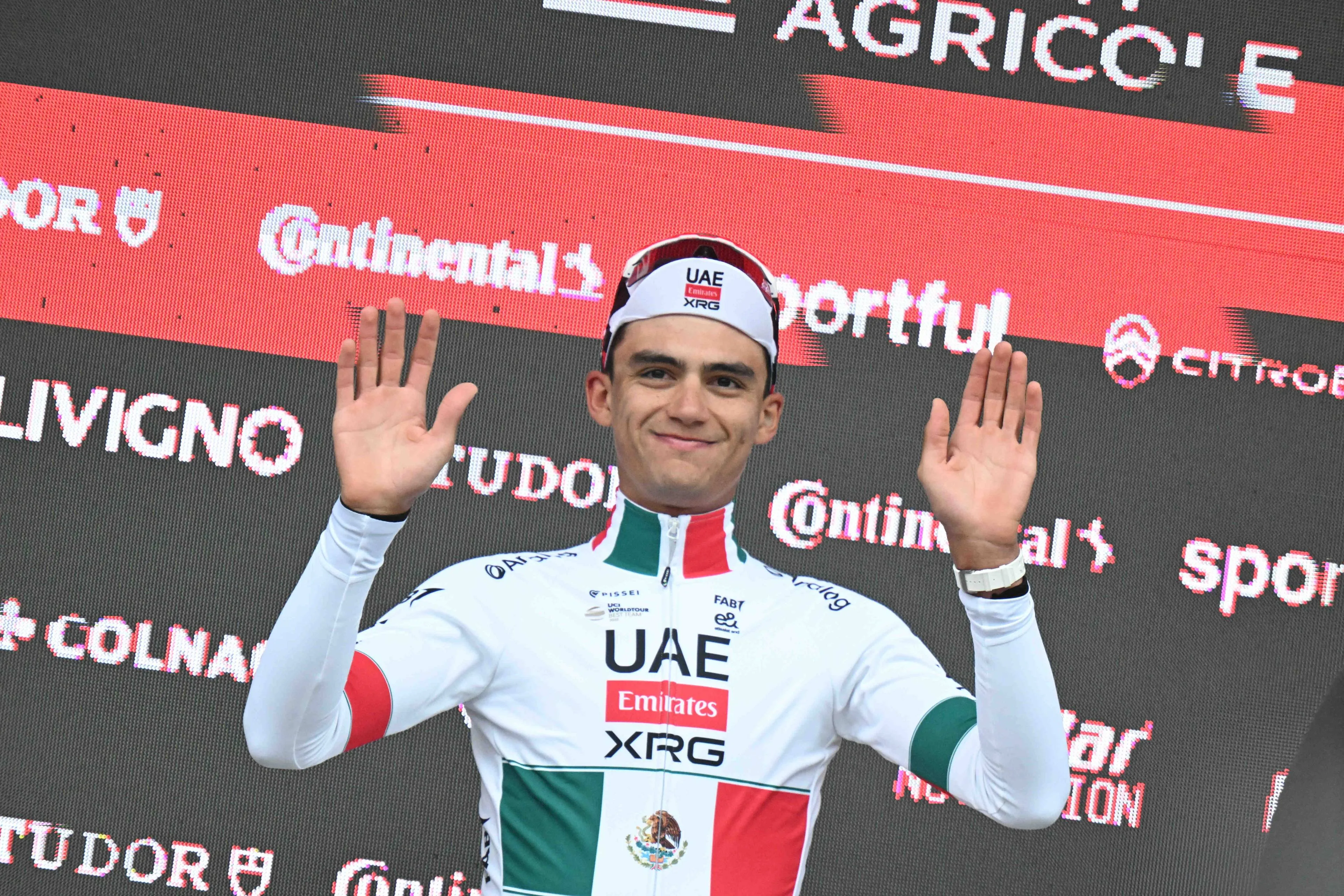 Isaac del Toro, estrella de UAE