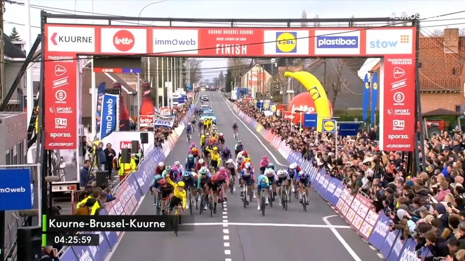 Matthew Brennan wins Kuurne - Bruxelles - Kuurne