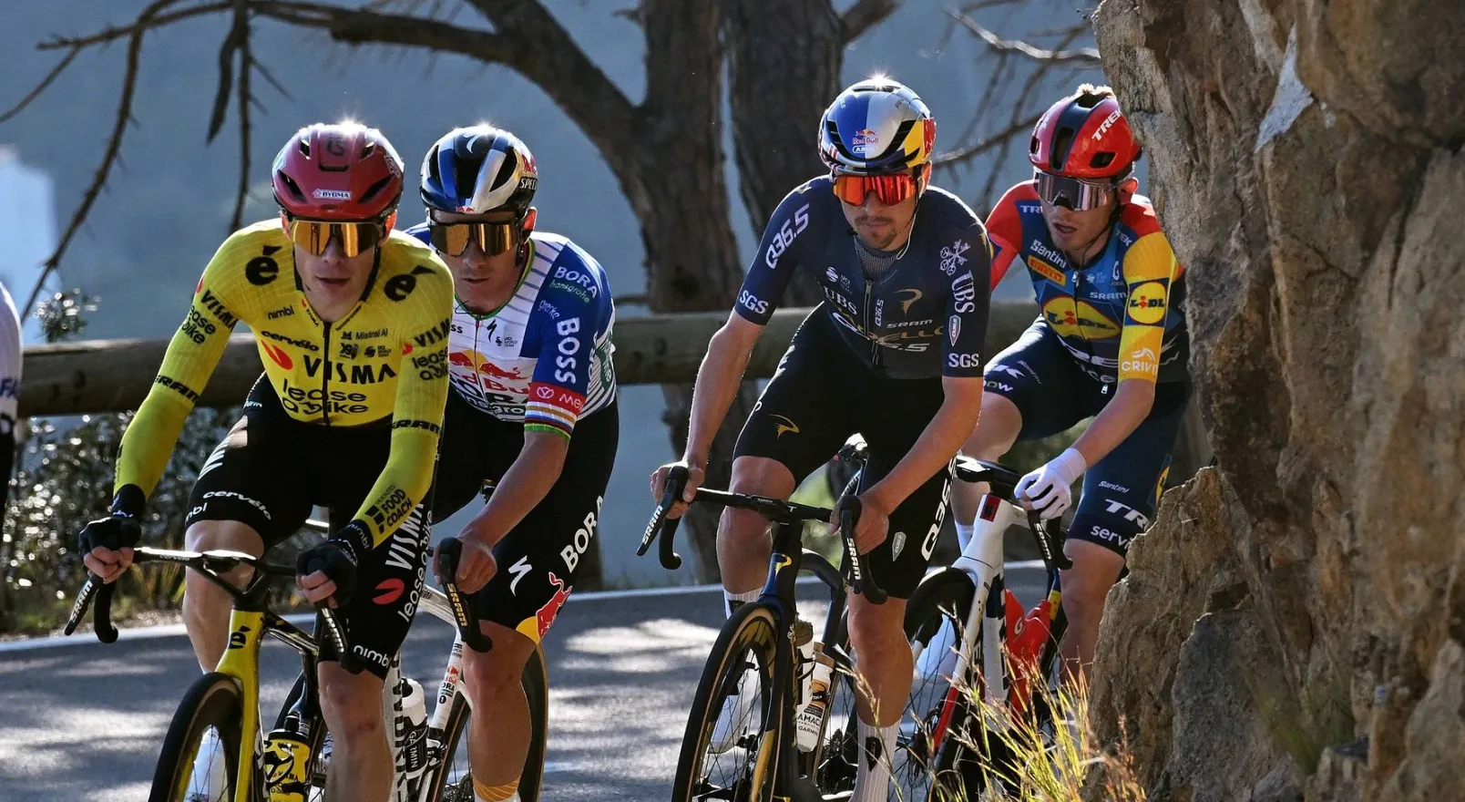 Vingegaard, Evenepoel y Pidcock, 3 de los mejores ciclistas del mundo