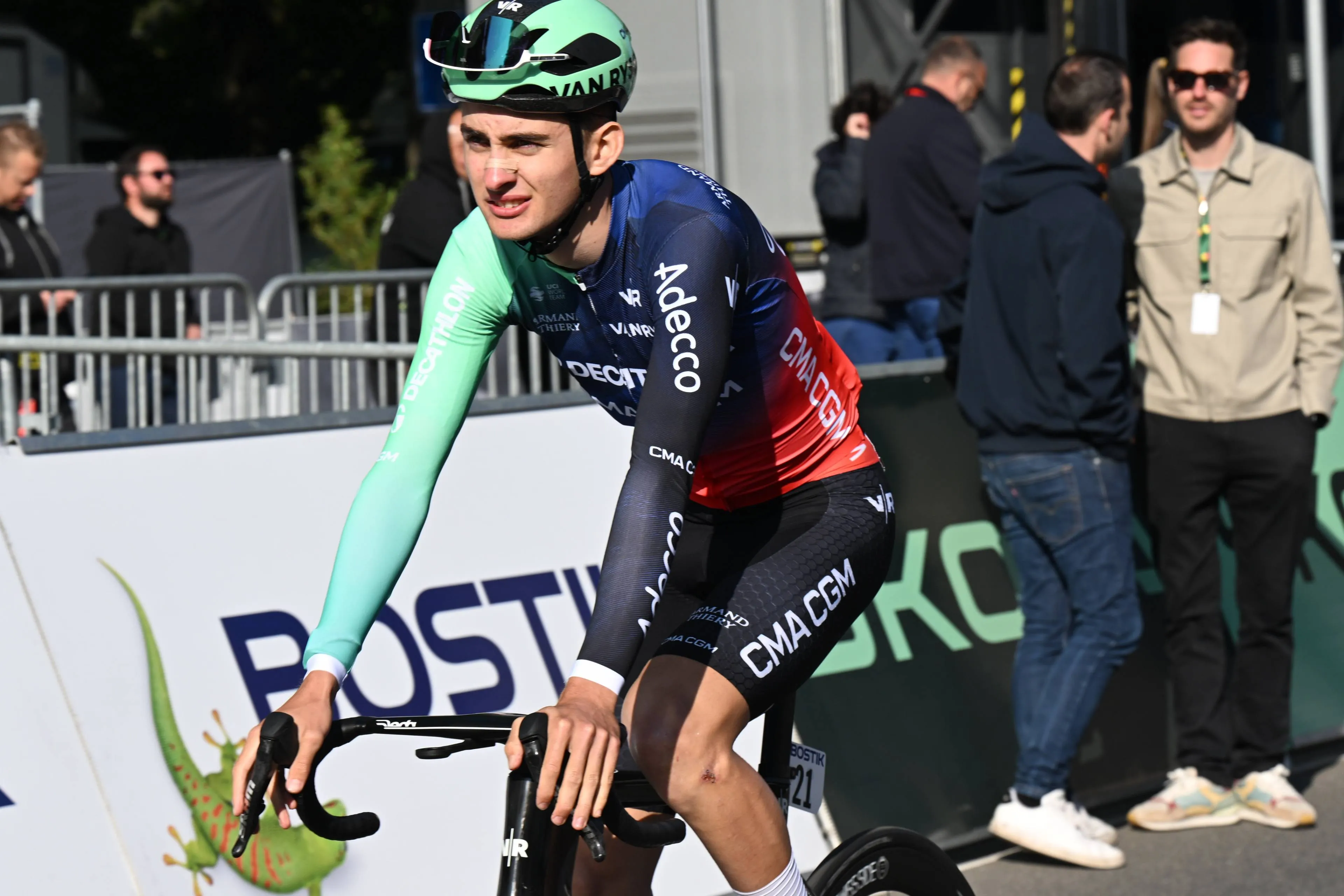 Paul Seixas en la Lieja-Bastoña-Lieja 2026