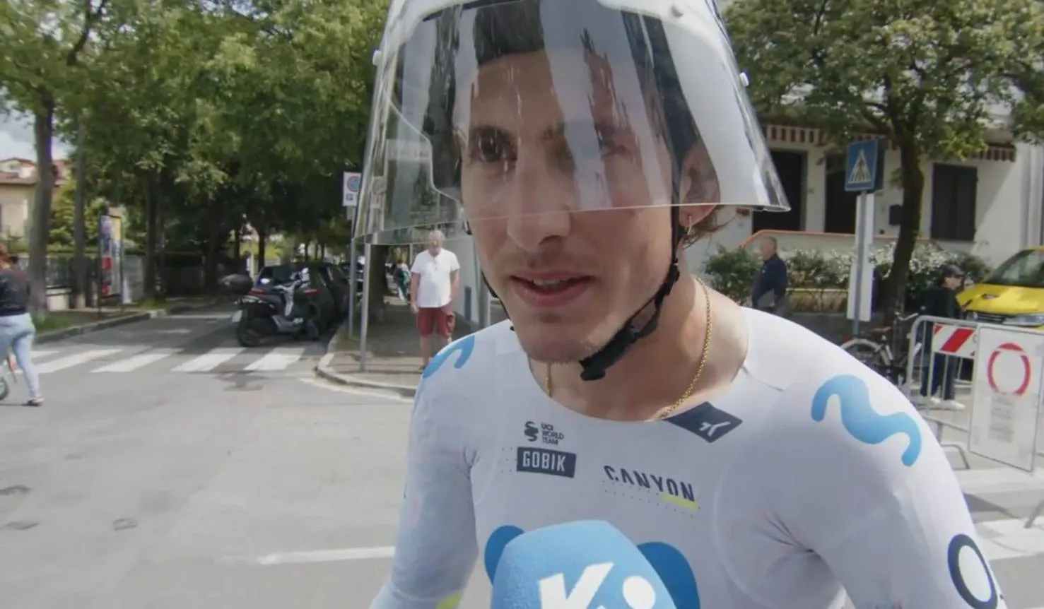 Iván García Cortina, ciclista de Movistar Team.