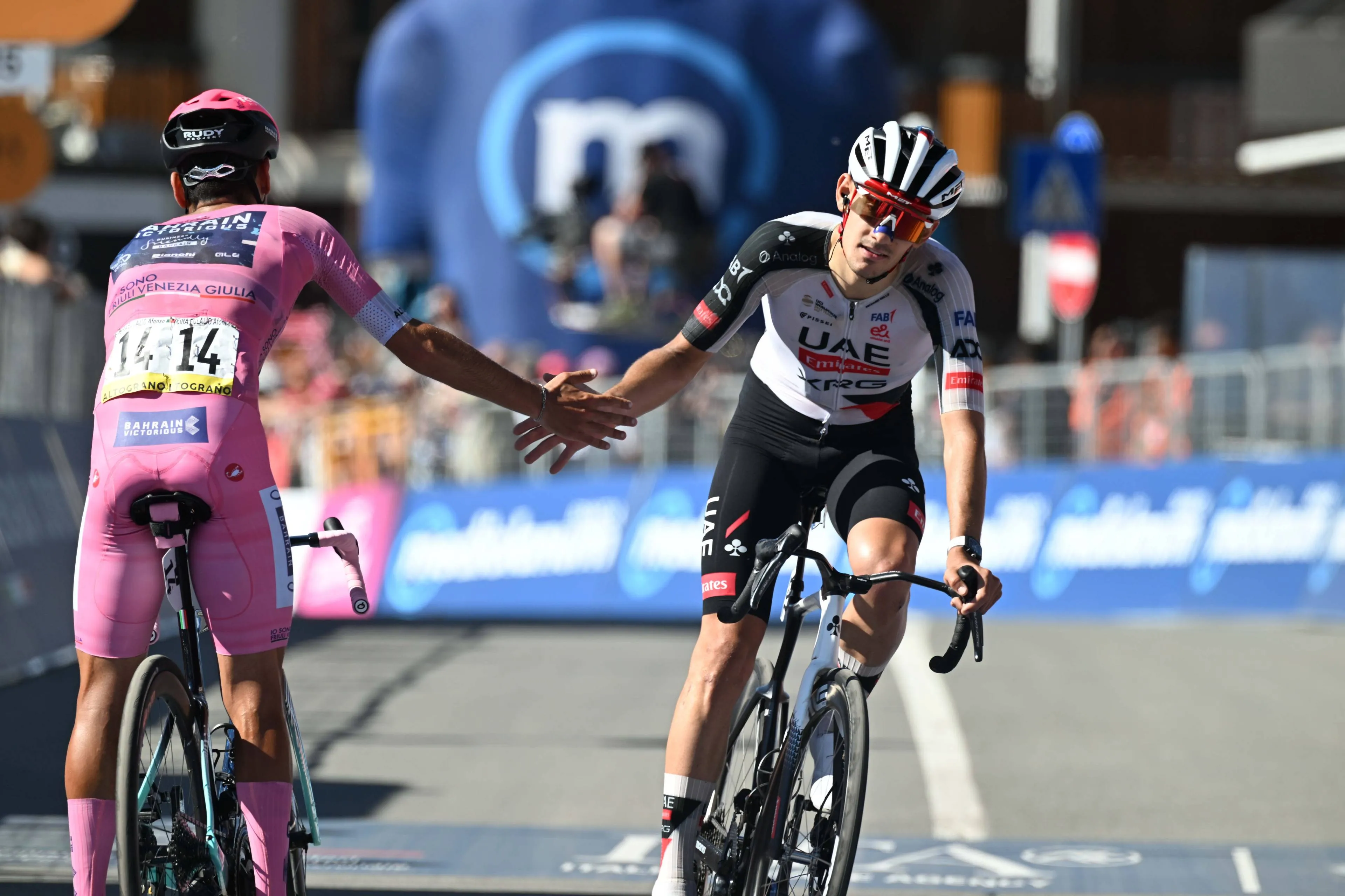 Igor Arrieta, ciclista del UAE Team Emirates XRG.