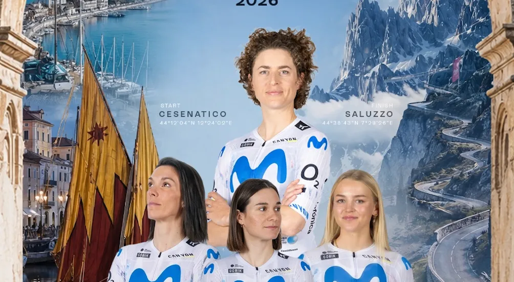 Marlen Reusser lidera el equipazo de Movistar Team para el Giro de Italia Femenino