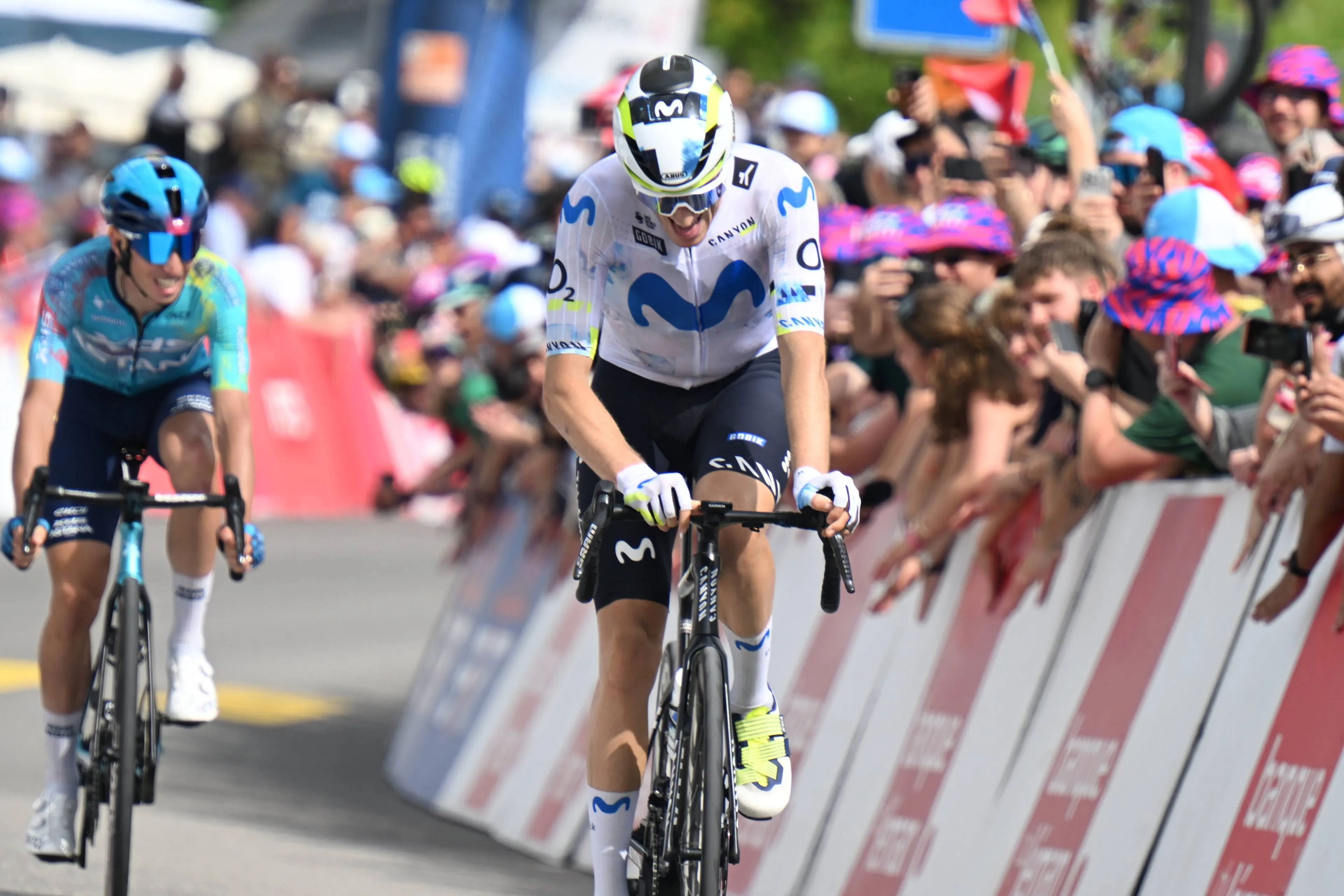Pablo Castrillo, estrella de Movistar Team.