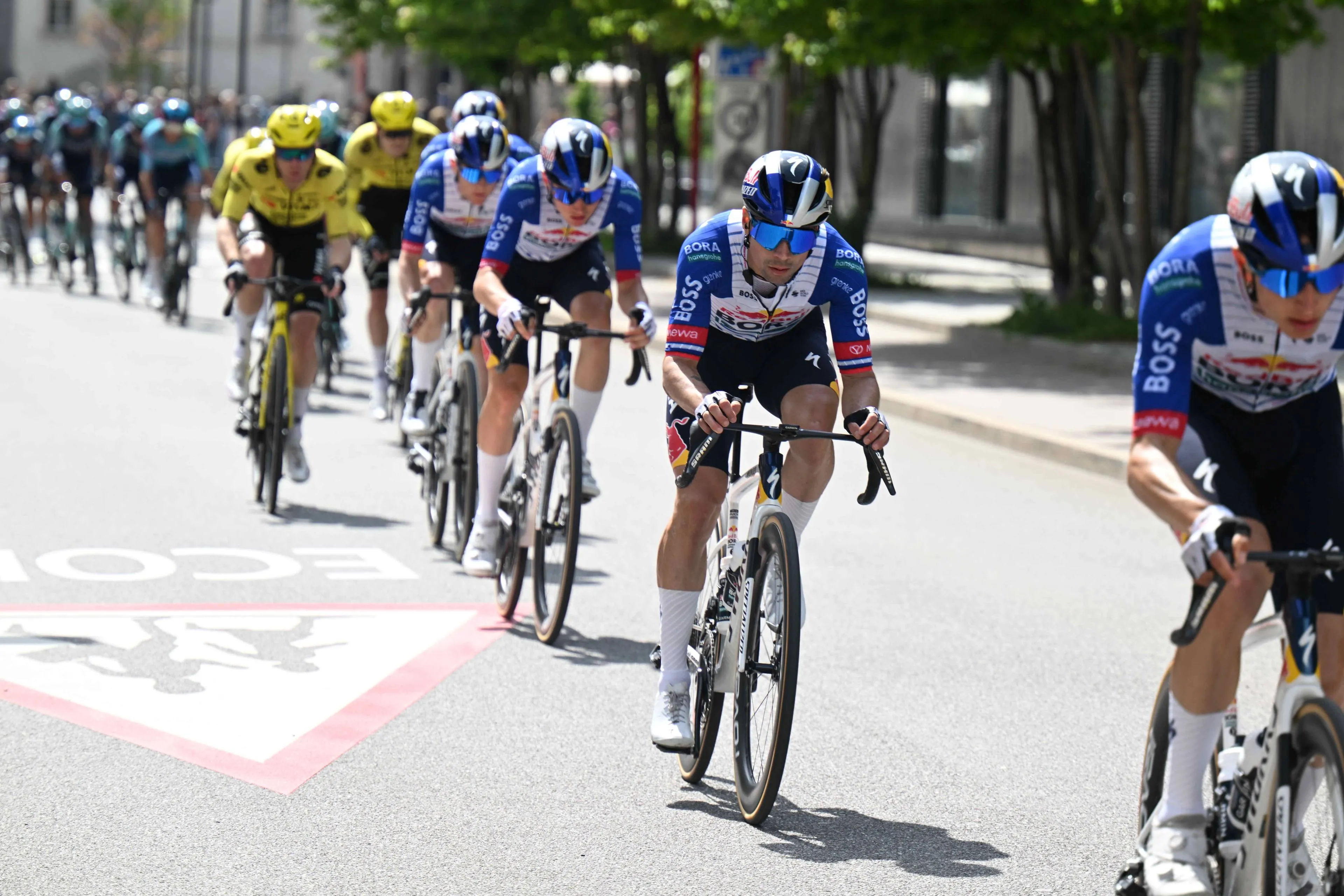 Primoz Roglic en el Tour de Romandía