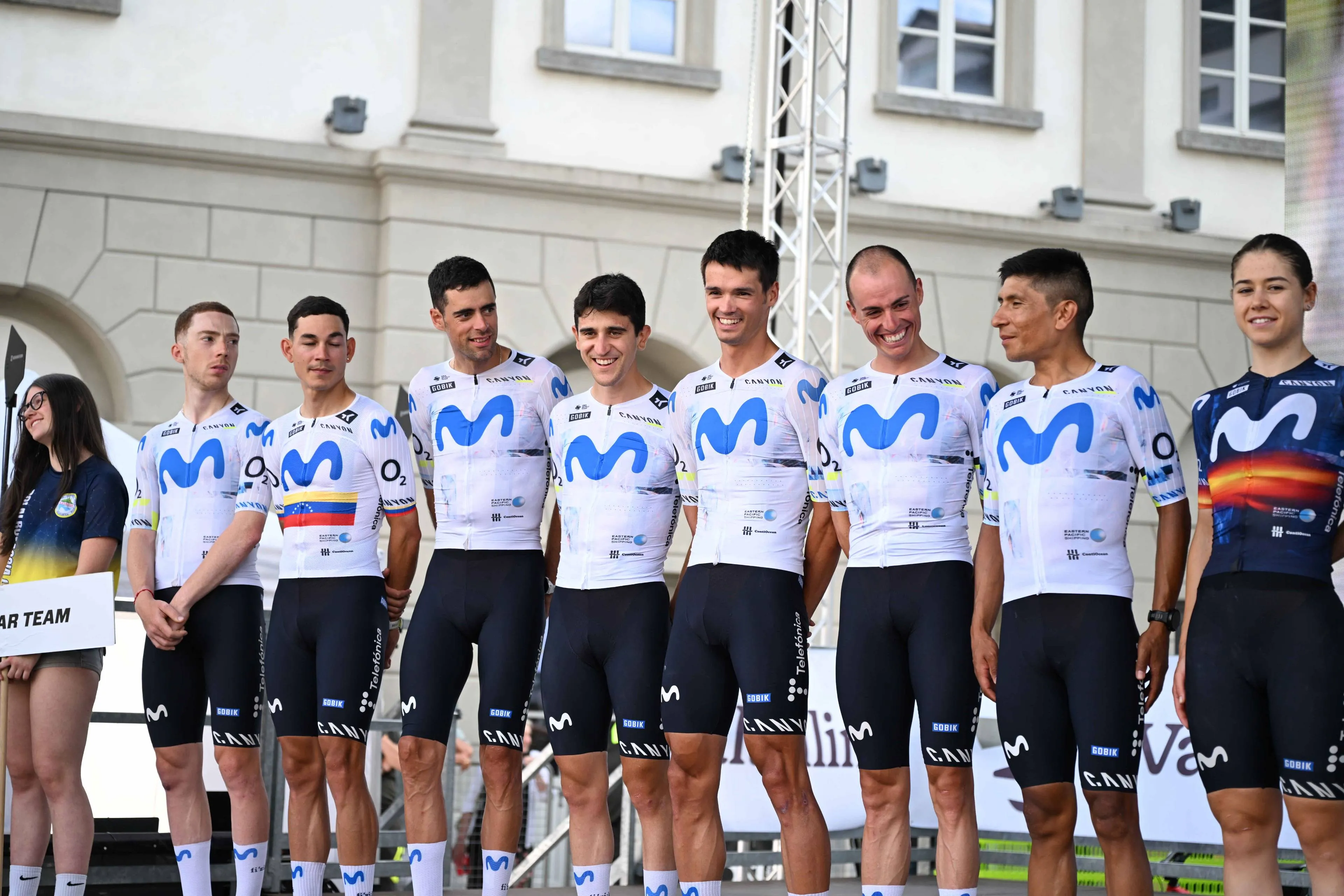 Movistar Team, con Enric Mas y Nairo Quintana