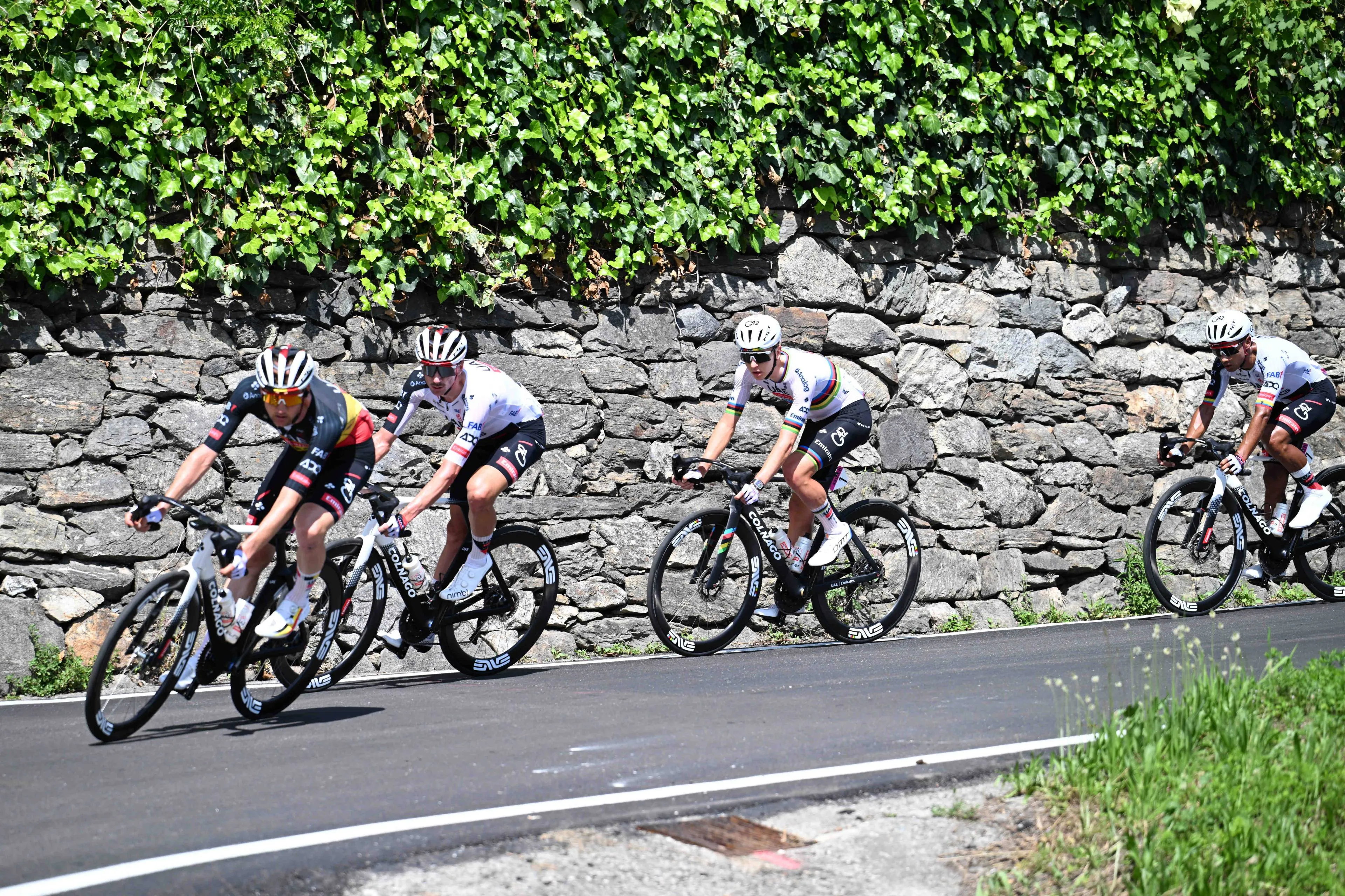 Tadej Pogacar, en la Vuelta a Suiza 2026