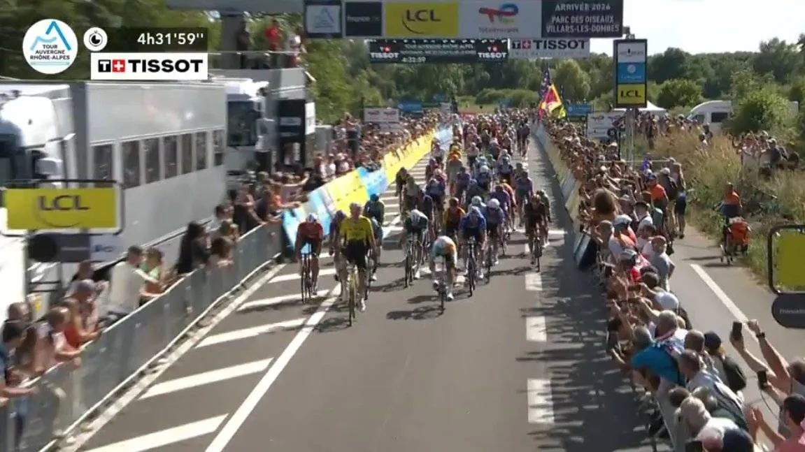 Van Aert, estrella de Visma