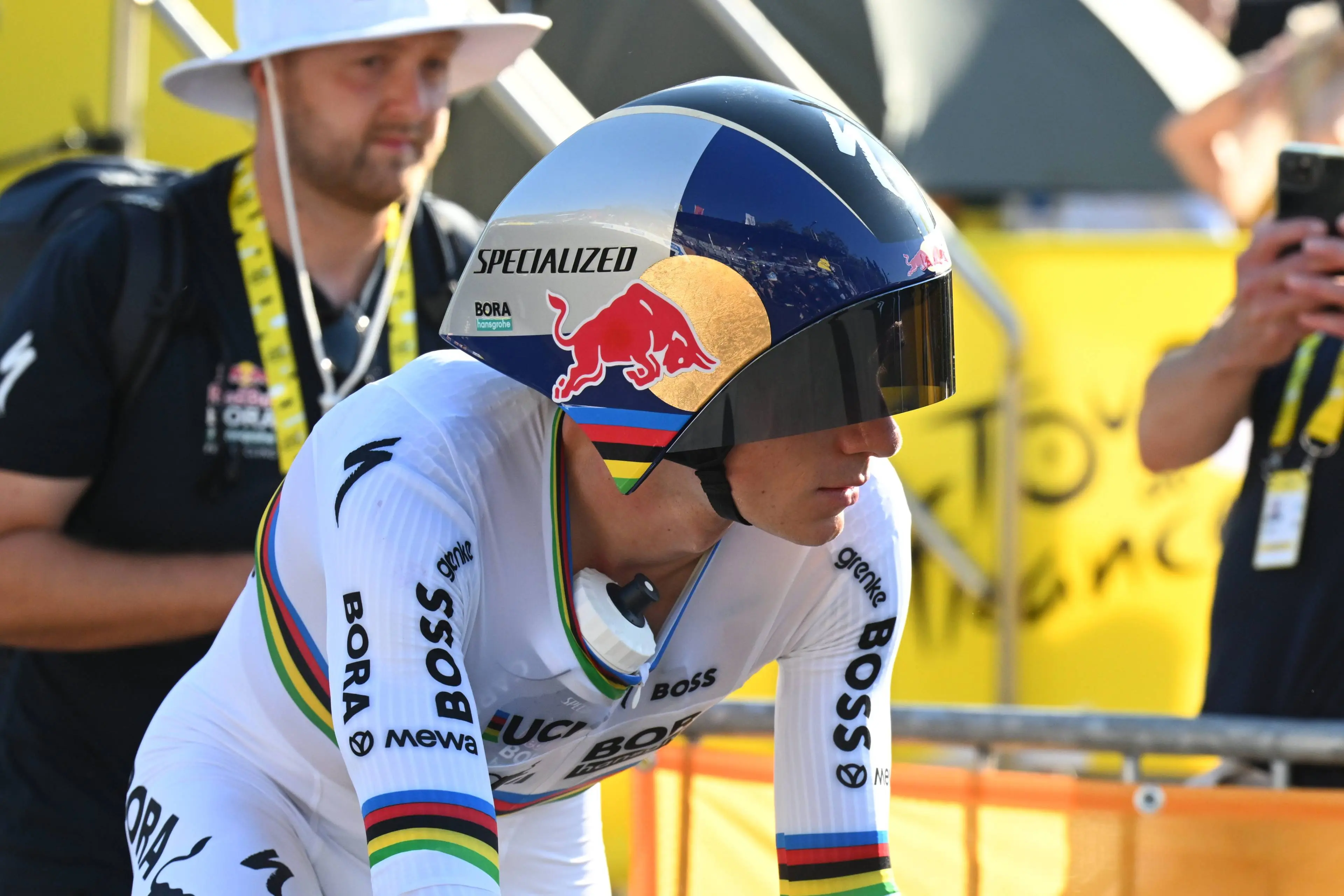 Evenepoel, ciclista de Red Bull en el Tour de Francia