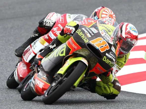 125cc zarco vs terol barcellona 2