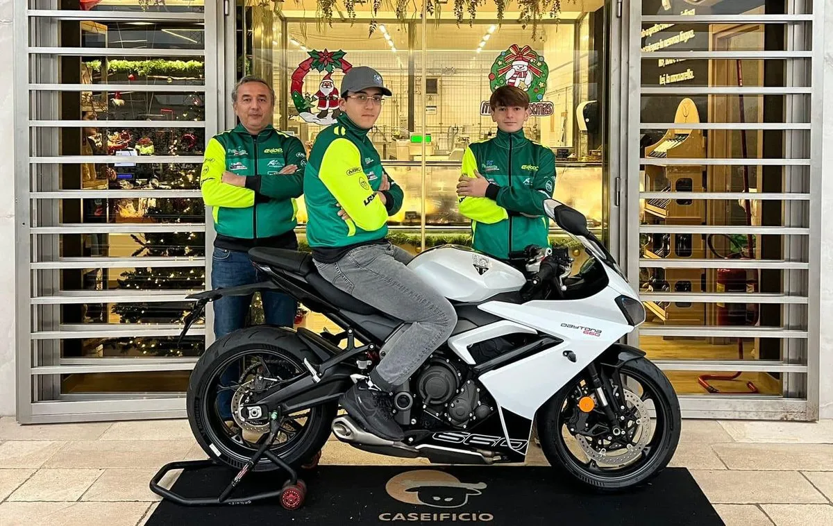 Chiodo Moto porta Paolo Conte nel CIV Sportbike