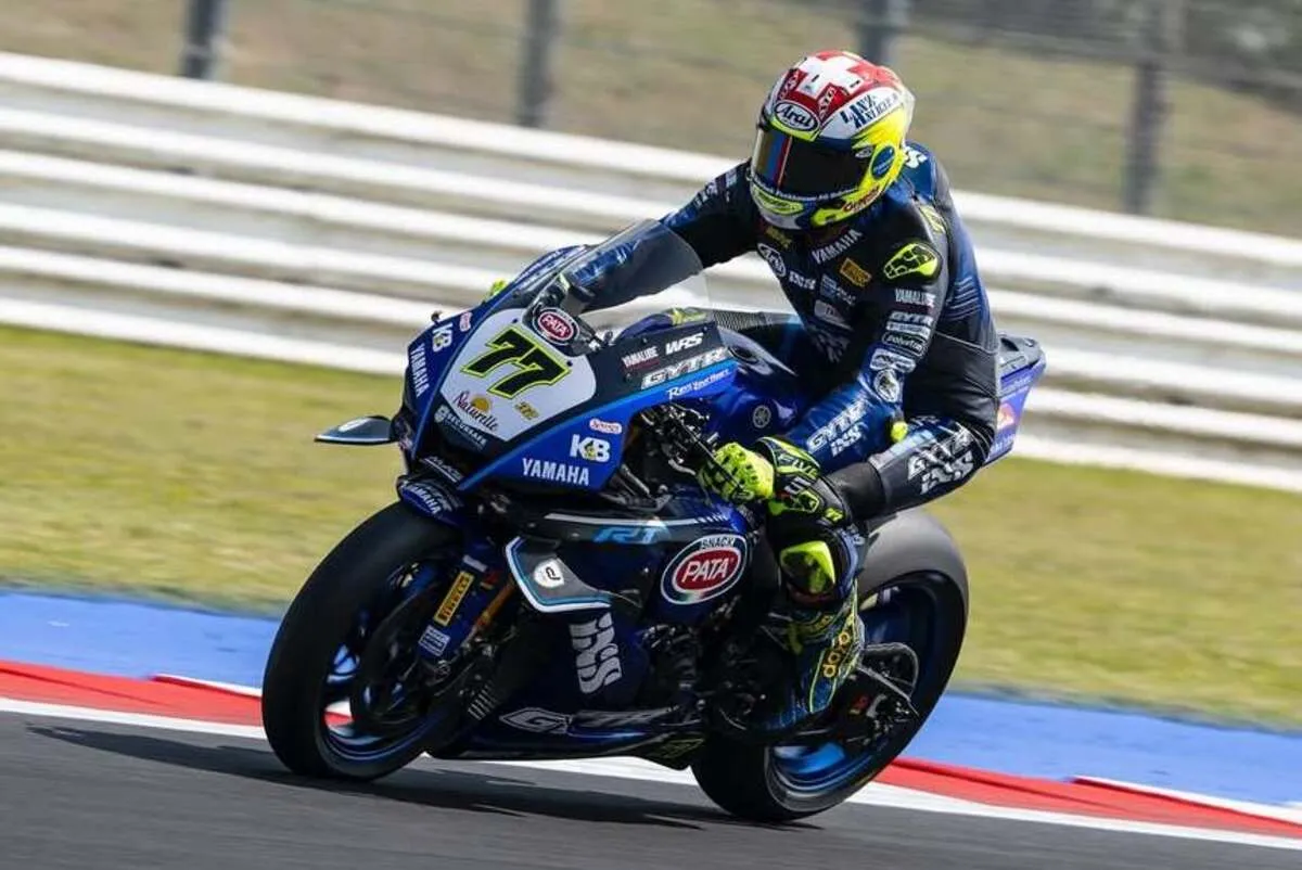 aegerter crash gara1 superbike misano