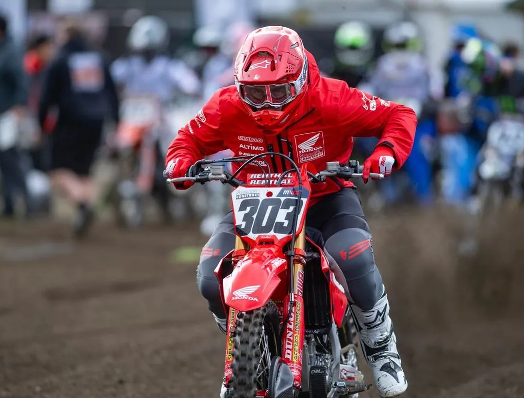 alberto forato motocross infortunio