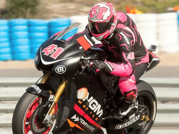 aleix espargaro test ftr yamaha open motogp jerez 2013