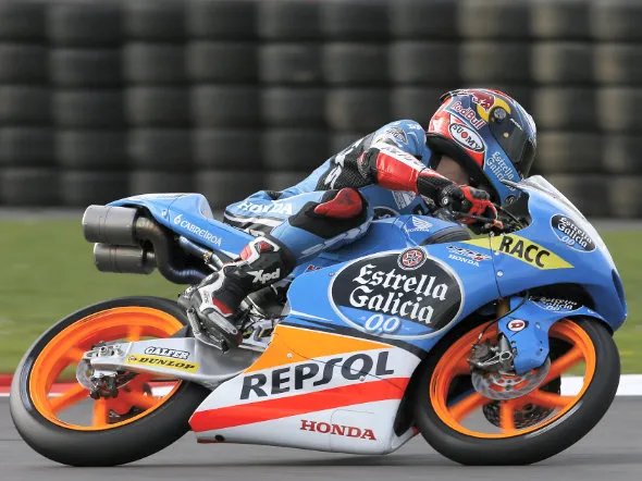 alex rins qp silverstone 2014