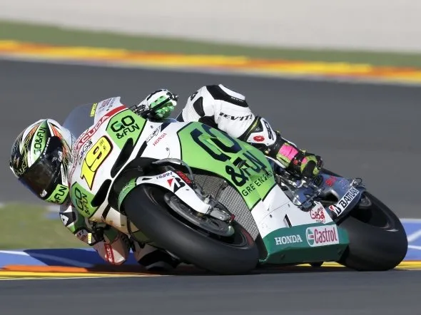 alvaro bautista test valencia 2013