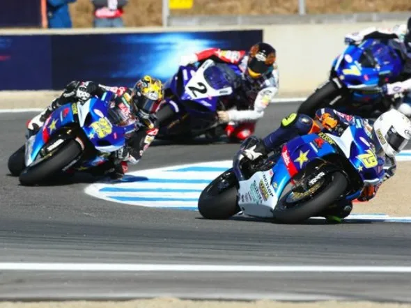 american sbk laguna seca action 09
