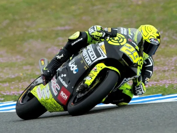 andrea iannone moto2 jerez warmup moto2