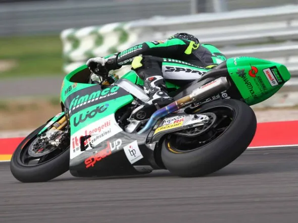 andrea iannone warmup aragon 2010