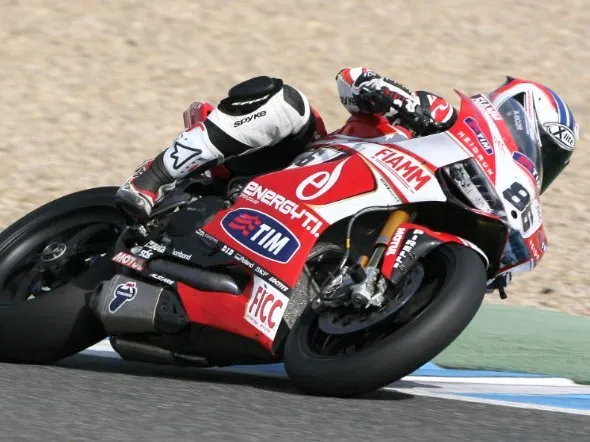 ayrton badovini ducati alstare 2013 jerez sbk
