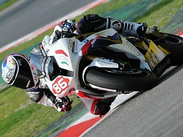 ayrton badovini imola prove2