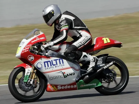 balazs nemeth balatonring team aspar 250cc