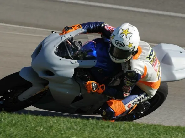 blake young suzuki test fontana