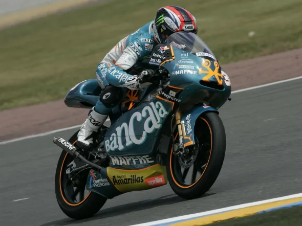 bradley smith le mans practice 2 2009