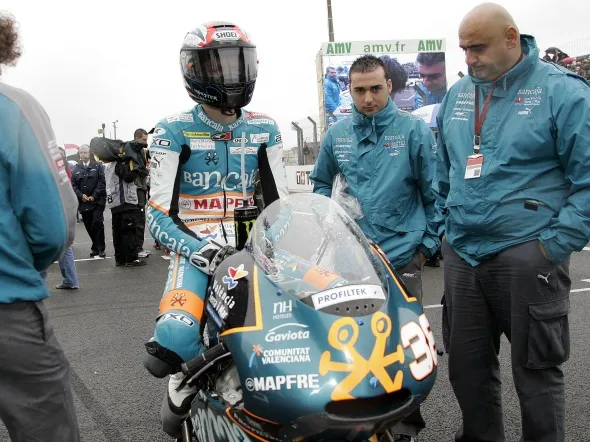 bradley smith starting grid lemans