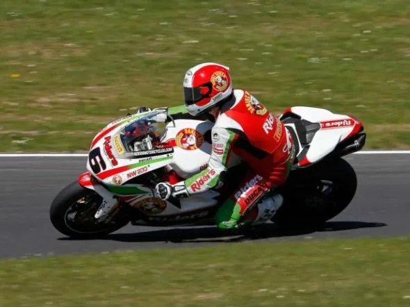 bsb michael rutter grid snetterton