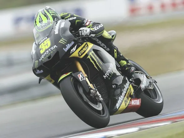 cal crutchlow motogp test brno 2012