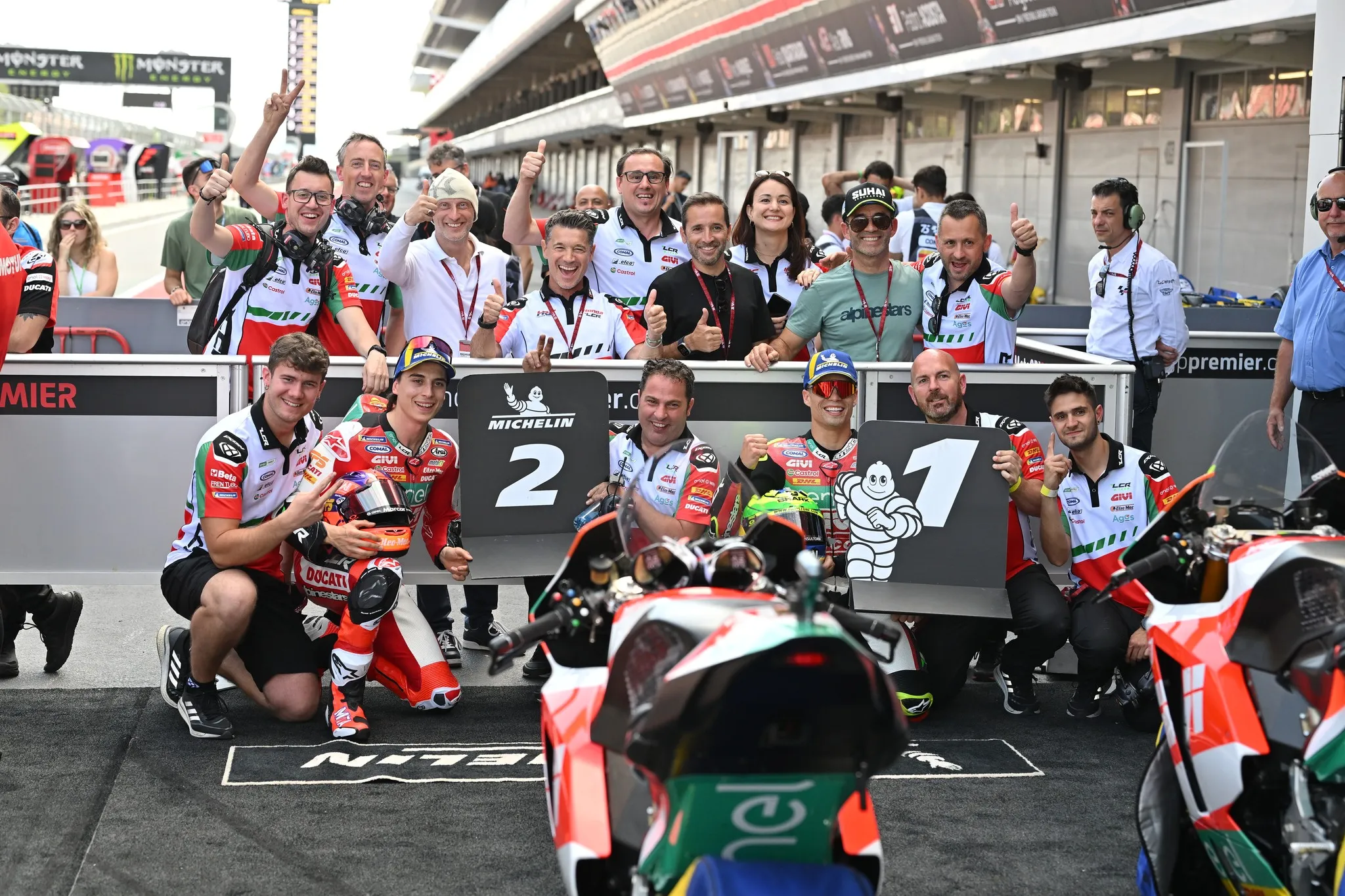 MotoE: LCR conferma Casadei e Granado per l'assalto al titolo 2025