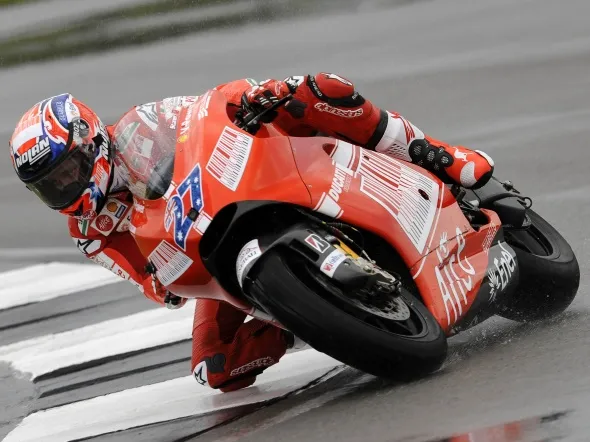 casey stoner donington warm up