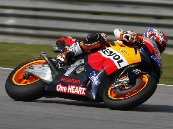 casey stoner end test sepang motogp
