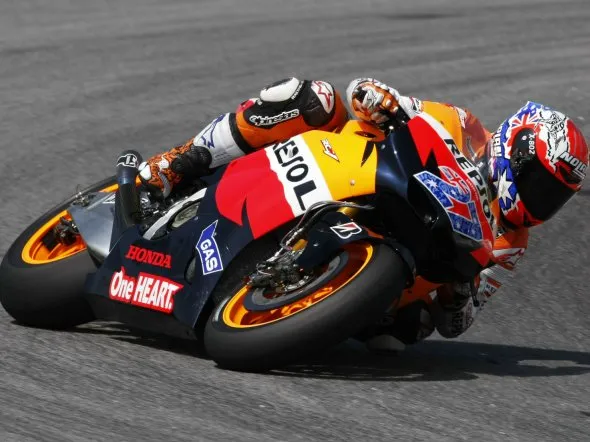 casey stoner end test sepang2 motogp